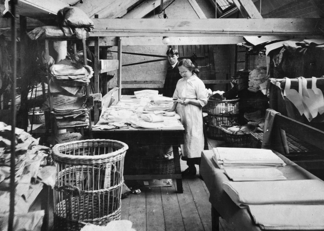 #23. Launderers and laundresses (not in laundry)